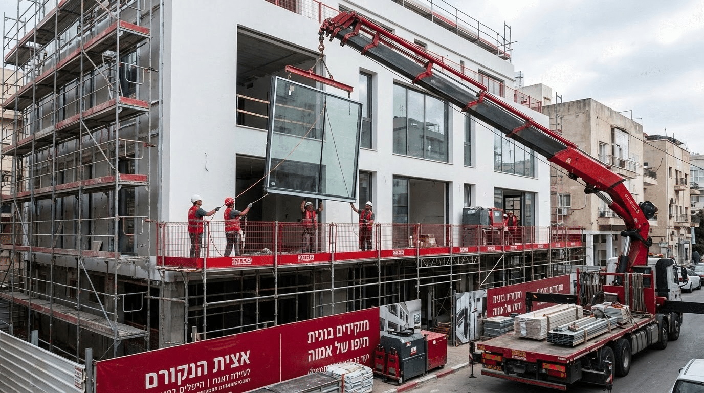 שירותי מנוף לקבלני בניין ושיפוצים – אולימפוס הובלות