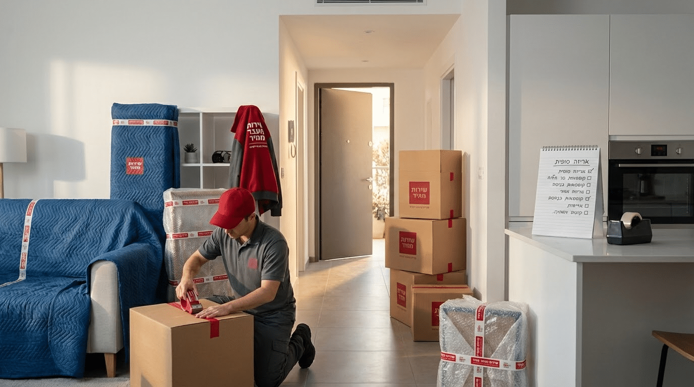 הכנה מהירה לפני הגעת המובילים - ביטוח ואחריות בהובלות מידיות