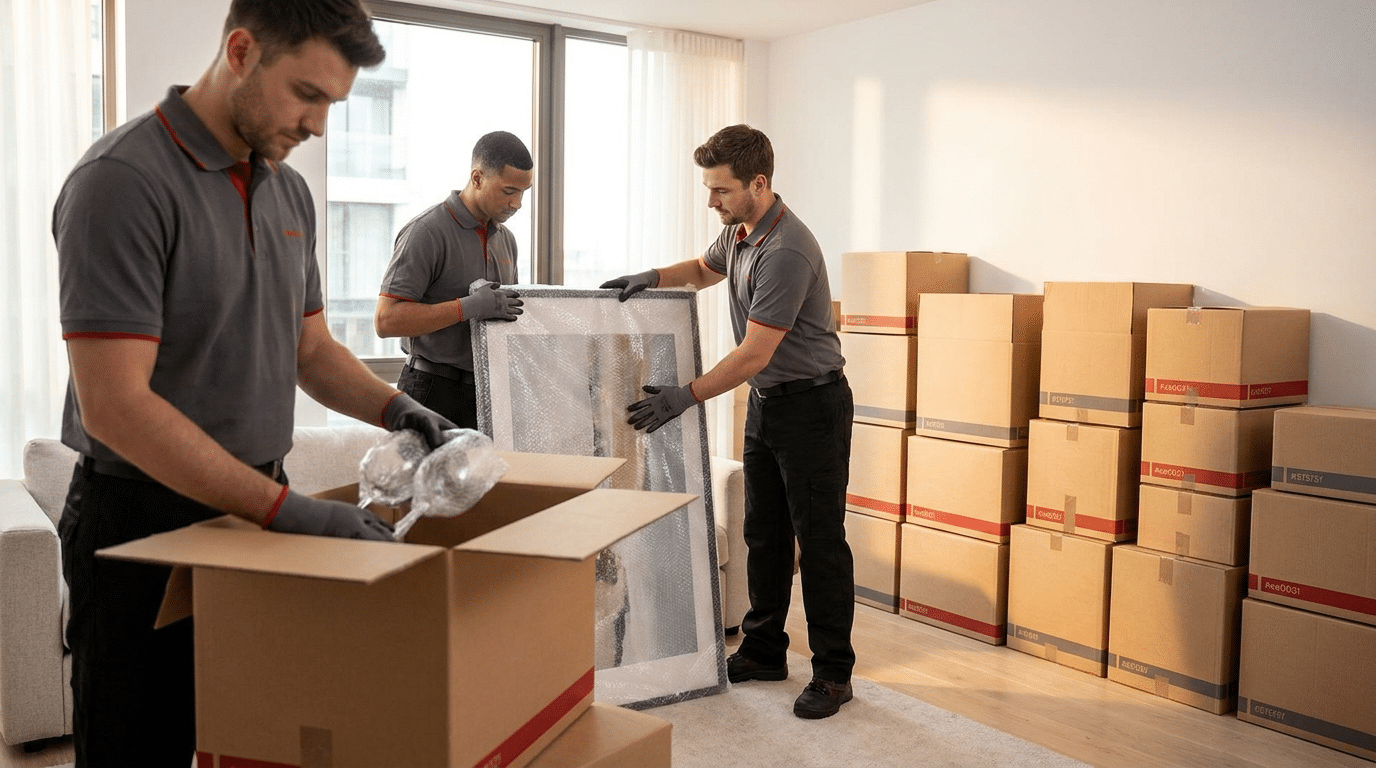 האם כדאי שירות אריזה מקצועי לדירת 5 חדרים